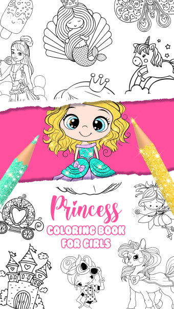 Coloring Princesses