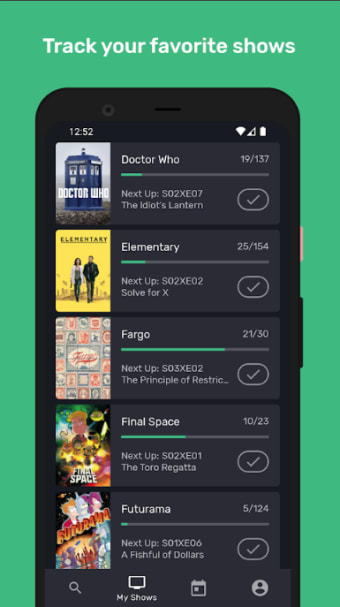 Series Addict - TV Guide App