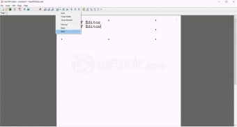 Free PDF editor