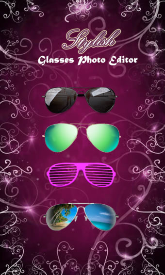 Stylish Glasses Photo Editor