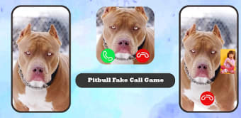Pitbull Fake Video Call Game