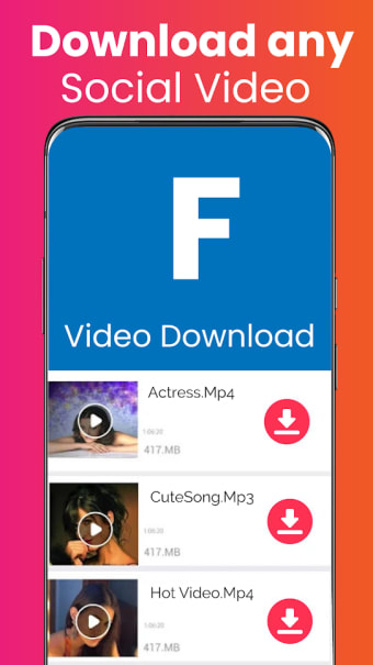 Video download app - Free downloader