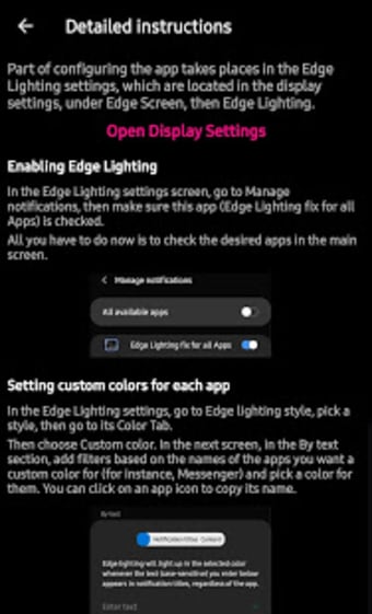 Edge Lighting fix for All Apps