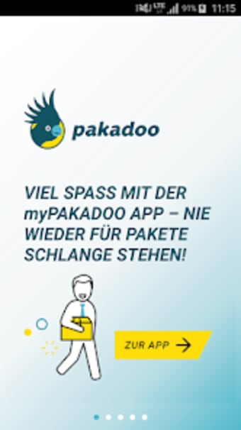 myPAKADOO - meine Pakete-App