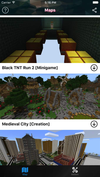 Game Maps  Addons for Minecraft PE