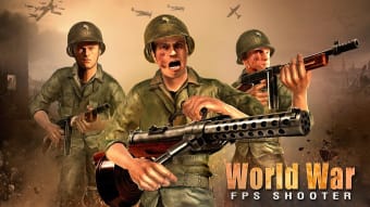 World War FPS Shooter- Free Gun Shooting games