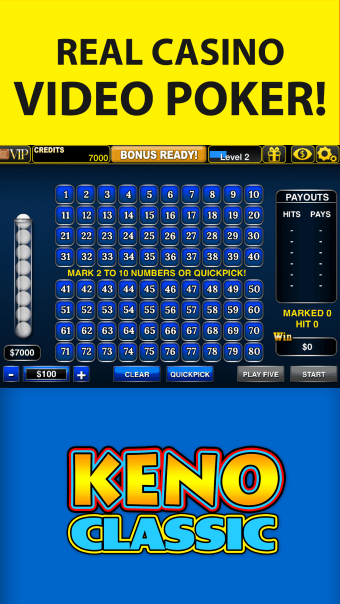 Keno Classic - Vegas Keno Game