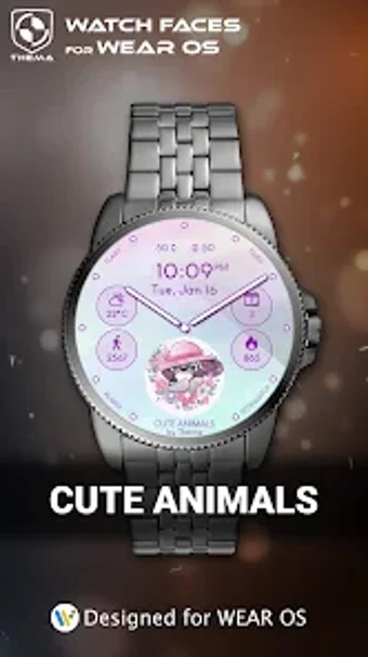 Cute Animals Watch Face