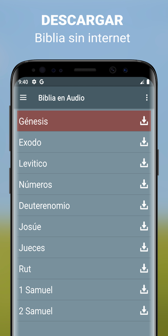 Audio Biblia en Español app