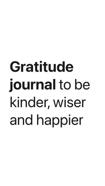 Optimism  a gratitude journal