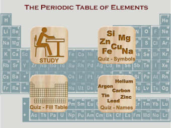 Periodic Table - Study Practice Quiz Games.