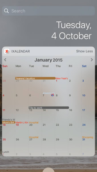 iXalendar - Simple Calendar