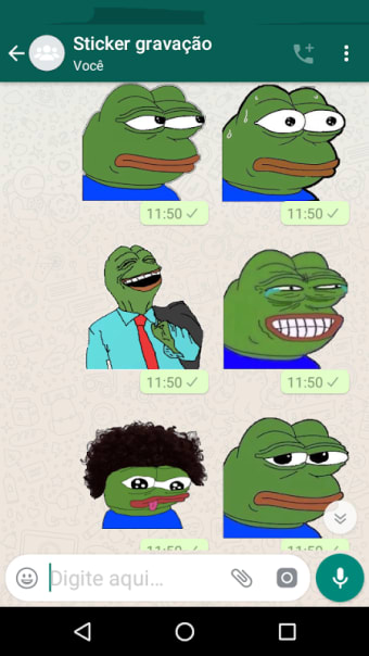 Figurinhas Pepe the Frog -  Stickers WastickerApps