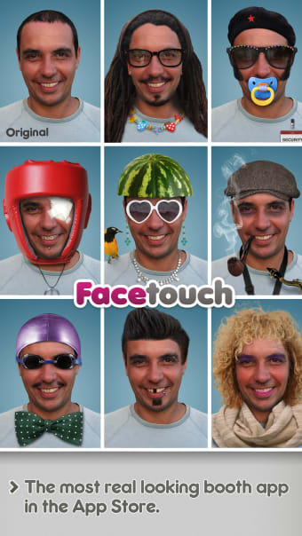 Facetouch HD Lite - Create funny and cool Booth pics