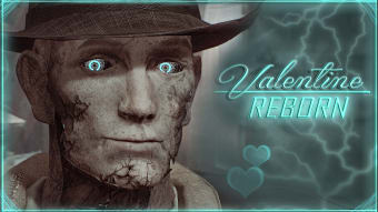 Valentine REBORN - Nick Face Retexture - HD Synth Eyes and Teeth - Gen1 Metal Skeleton