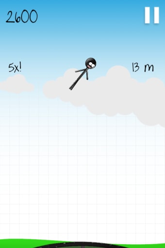 Stickman Trampoline Jumping