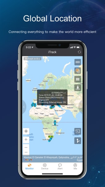 iTrack-GPS Tracking System