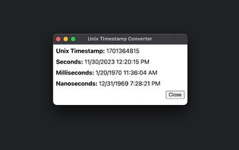 Unix Timestamp Converter