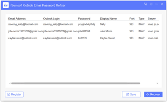 iSumsoft Outlook Email Password Refixer