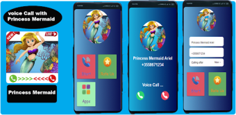 Princess Mermaid Fake Call