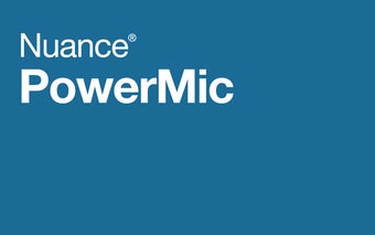 Nuance PowerMic Web Extension