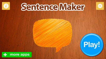 Sentence Maker: Educational Learning Game for Kids