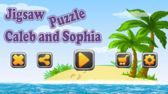 Jigsaw Puzzle Caleb and Sophia