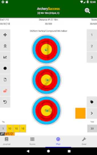 Archery Success 2021 - Archery Scoring  Plotting