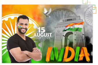 Independence Day Photo Frame : 15th August Frame