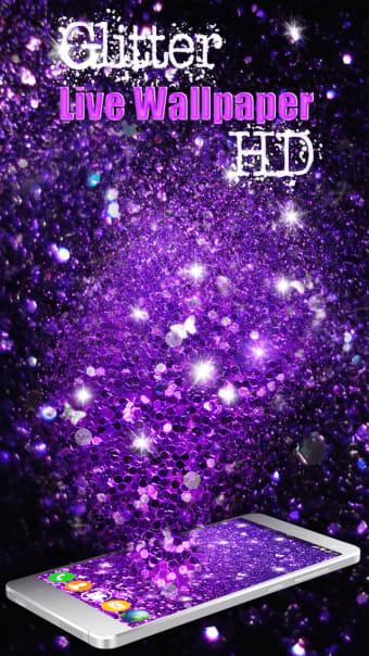 Glitter Live Wallpaper HD