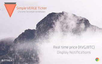 Verge (XVG) Price Ticker