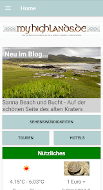 MyHighlands - Scotland app