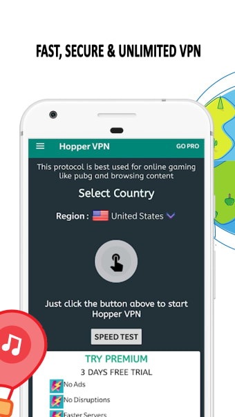 Hopper VPN : Secure VPN Proxy