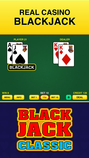Blackjack Classic - FREE 21 Vegas Casino Video Blackjack Game