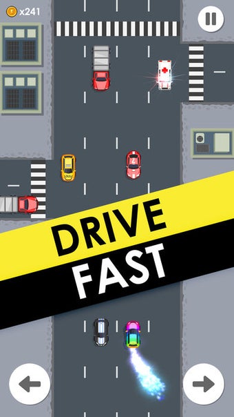 Drive Fast -  2d Retro Racing