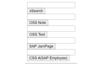 SAP OSS/ CSS Finder