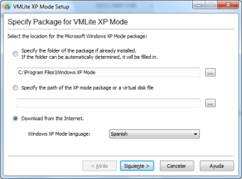 VMLite XP Mode