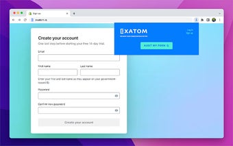 Exatom webform audit