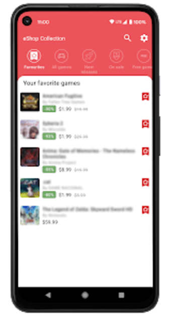 eShop Collection: Game prices