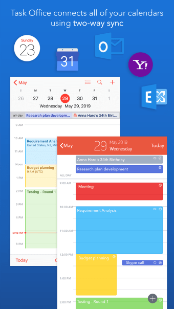 Task Office: to-do calendar