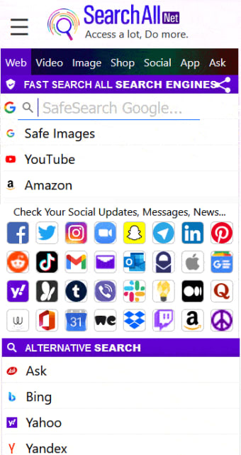 SearchAll.net: Multi Search Engines Video Image