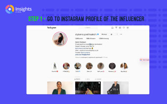 Influencer insights for Instagram & YouTube