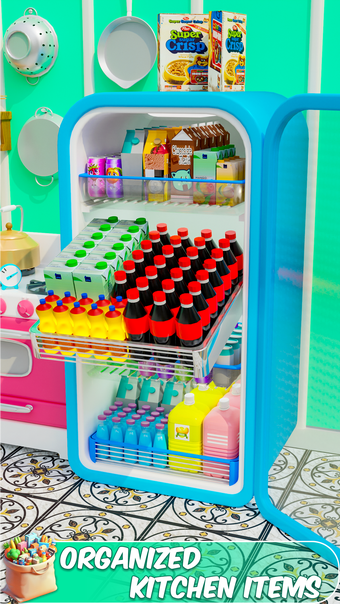 Fridge Organizer 3D Game