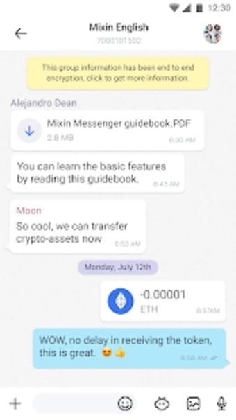Mixin - Crypto Wallet  Private Messenger