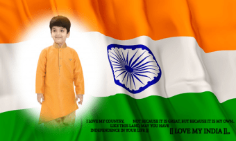 Indian Flag Photo Frames New