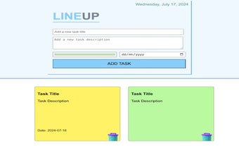 LineUP - Task Manager