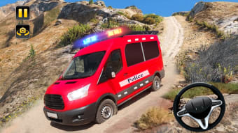 Us Police Van Chasing Simulator: Car Driving 3D