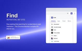Find - Inspiration, Not Sites