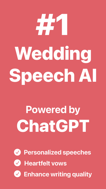 AI Wedding Speech Writer