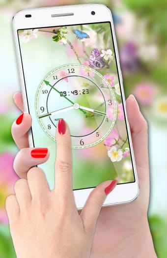 Flower Clock Live Wallpaper 2019: Luxury Watch 3D
